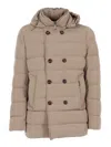 Moorer Florio-kn Jacket In Brown