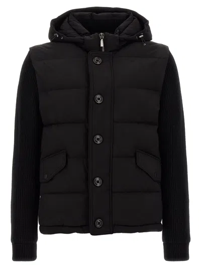 Moorer Foscolo Down Jacket In Black