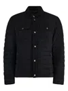 Moorer Padded Down Jacket Featuring Multiple Pockets In Black