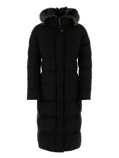 MOORER FUR-TRIM DOWN JACKET