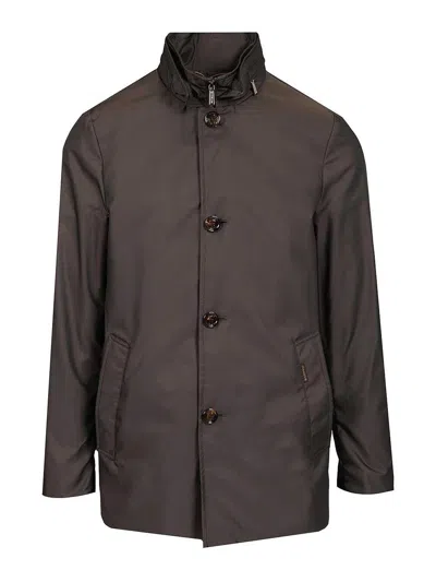 Moorer Borromini Raincoat In Brown