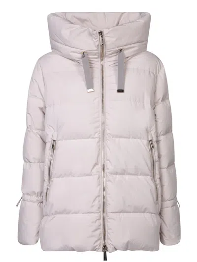 MOORER GADIA IVORY DOWN JACKET