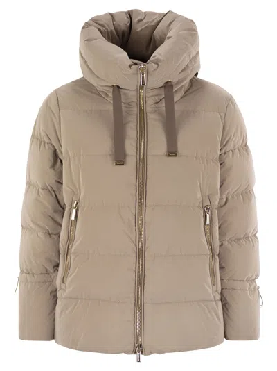 MOORER GADIA-OS - HOODED DOWN JACKET