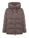 Moorer Gadia-os Down Jacket In Brown