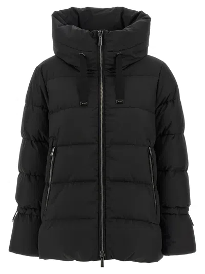 MOORER GADIA PUFFER JACKETS BLACK