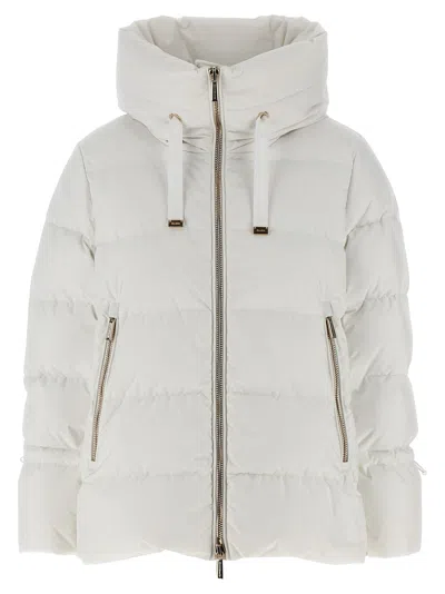 Moorer Gadia Puffer Jackets White