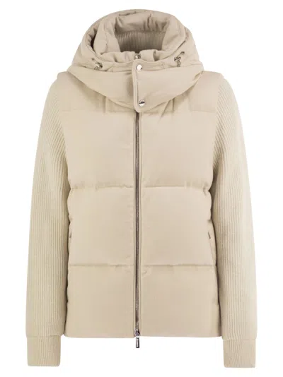 Moorer Ghiara-ls9 Quilted Jacket In Pink