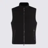 Moorer Padded Vests With High Collar And Side Pockets