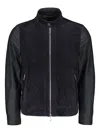 Moorer Full-zip Jacket In Blue