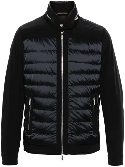 Moorer Gilles-kns Padded Jacket In Blue