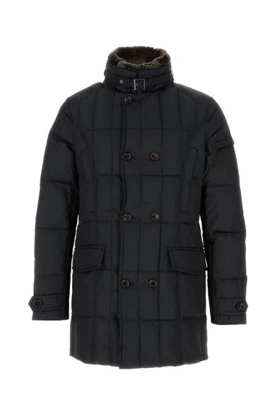 MOORER MOORER MIDNIGHT BLUE POLYESTER MORRIS DOWN JACKET