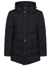 Moorer Gorner-kn Down Jacket In Blue