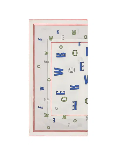 Moorer Graphic-print Silk Scarf In Multi