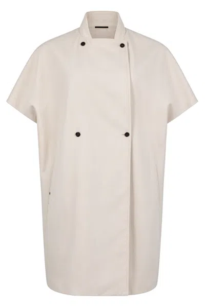 Moorer Graziada6 Outerwear Cipria In White