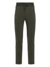 Moorer Greyson-lil Drawstring Track Pants In Green