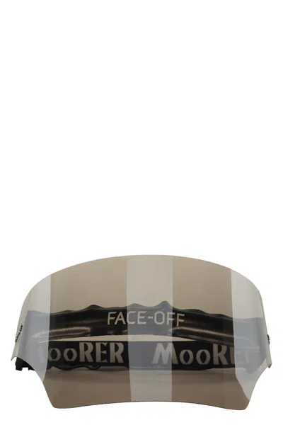 Moorer Hat With Transparent Visor In Neutral