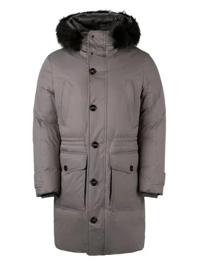 Moorer Helssinky Hooded Parka In Multi