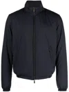 Moorer High-neck Padded Jacket In Blau