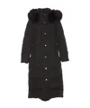 Moorer Dark Blue Puffer Zagara-kn Down Jacket In Black