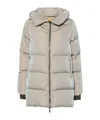 Moorer Carinzia Puffer Jacket In Gray