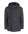 Moorer Hooded Jacket In Black