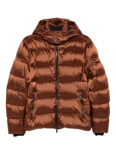 MOORER HOODED QUILTED JACKET