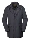 Moorer Ideon Coat In Blue