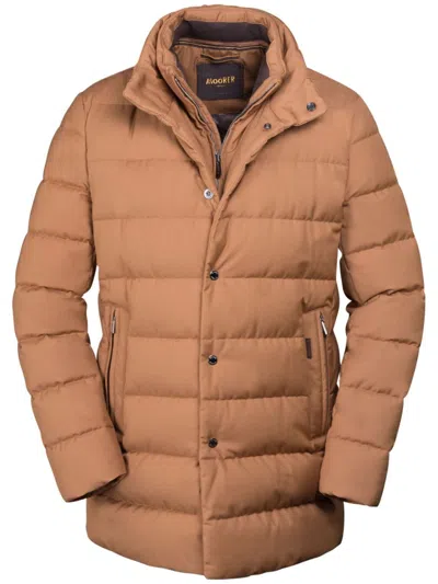 Moorer Imel-pum Jacket In Braun