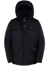 Moorer Virgin Wool-blend Down Isac-ll Jacket In Blue