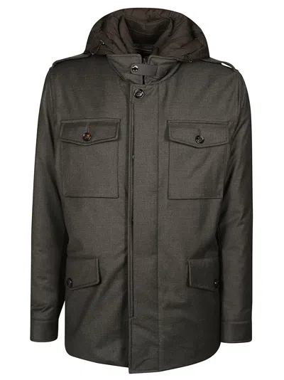 Moorer Isac-ll Down Jacket In Green