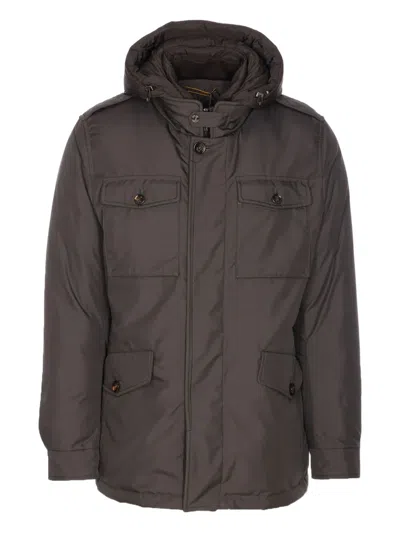 MOORER ISAC-LL HOODED PADDED JACKET