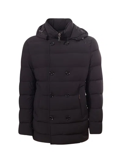 Moorer Jacket - Florio Kn In Black