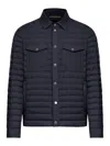 Moorer Bersan S3 Collared Quilted Jacket Pockets