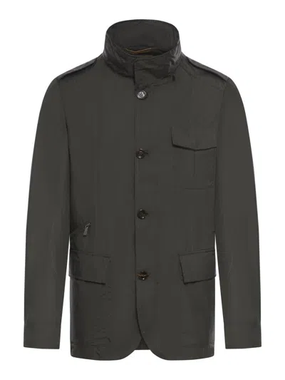Moorer Elegant Jacket In Verde