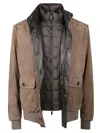 Moorer Jacket In Brown