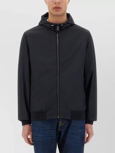 Moorer Jacket Hooded Side Pockets