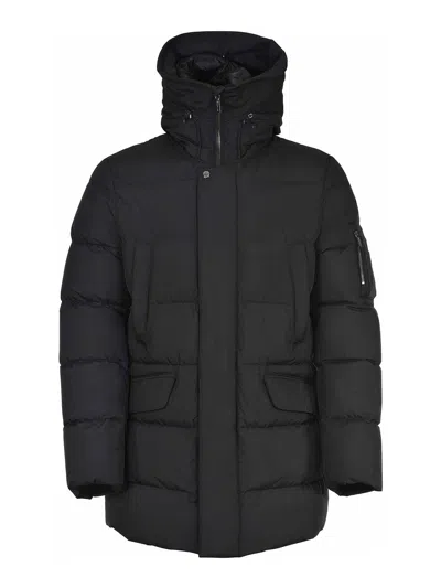Moorer Jacket Made Of Polyester In Black