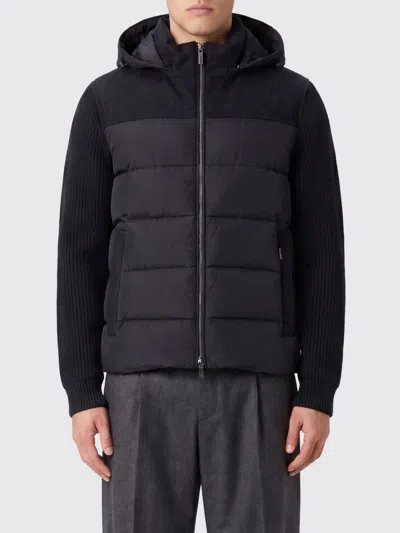MOORER MOORER JESSE-STP 连帽绗缝羊毛羊绒羽绒服,I62941009