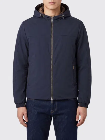 Moorer Jacket Men In Blue