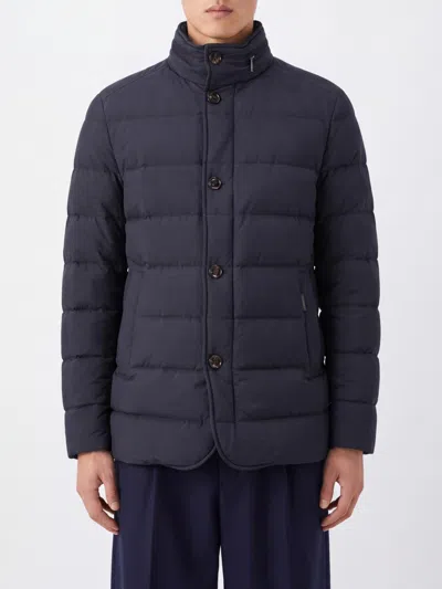 Moorer Jacket Men Color Brown In Blue