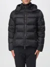 Moorer Long-sleeved Cotton Jacket In Black