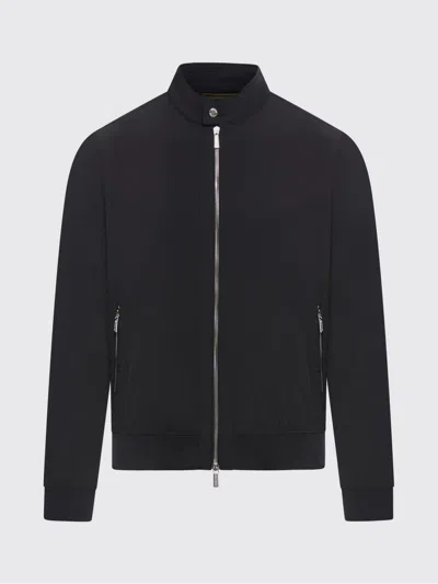 Moorer Black Nylon Blend Vangi-kn Jacket