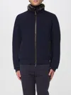 Moorer Bellati-mrw Jacket With Plush Lining In Blue