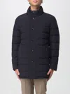 Moorer Calegari-l Jacket In Blue