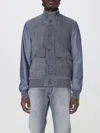 Moorer Turtleneck Casual Jacket In Grey
