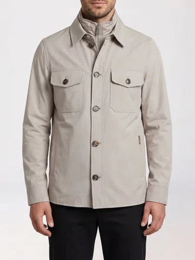 Moorer Jacket  Men Color Sand In Gray