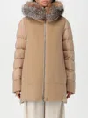 Moorer Jacket  Woman Color Beige In Braun