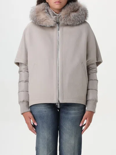 Moorer Jacket  Woman Color Beige In Beige