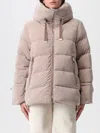 Moorer Jacket  Woman Color Beige In Brown