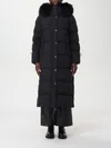 Moorer Long-sleeved Down Jacket In Black